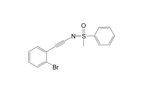 N-(2-Bromo-phenylethynyl)-S,S-methylphenylsulfoximine