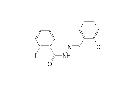 N'-[(E)-(2-Chlorophenyl)methylidene]-2-iodobenzohydrazide