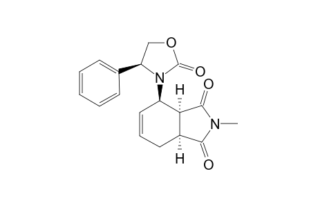 (3aS,4R,7aS)-2-methyl-4-((S)-2-oxo-4-phenyloxazolidin-3-yl)-3a,4,7,7a-tetrahydro-1H-isoindole-1,3(2H)-dione
