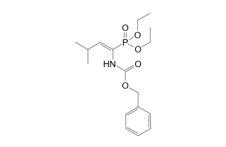 (E)-Benzyl 1-(diethoxyphosphoryl)-3-methylbut-1-enylcarbamate