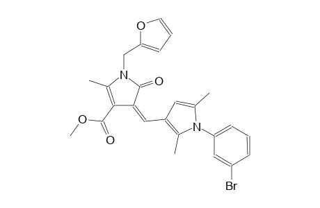 1H-pyrrole-3-carboxylic acid, 4-[[1-(3-bromophenyl)-2,5-dimethyl-1H-pyrrol-3-yl]methylene]-1-(2-furanylmethyl)-4,5-dihydro-2-methyl-5-oxo-, methyl ester, (4Z)-