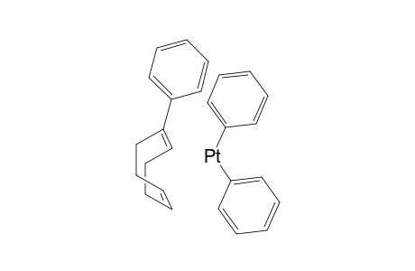 Diphenyl-.eta.4-((1E,5Z)-1-phenylcycloocta-1,5-diene)platinum