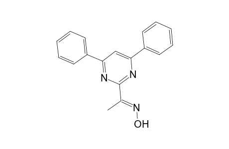 (1E)-1-(4,6-Diphenyl-2-pyrimidinyl)ethanone oxime