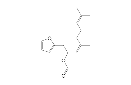 2-Furanethanol, .alpha.-(2,6-dimethyl-1,5-heptadienyl)-, acetate, (Z)-(-)-