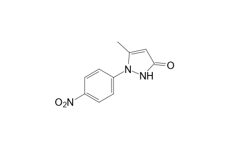 3-methyl-2-(p-nitrophenyl)-3-pyrazolin-5-one