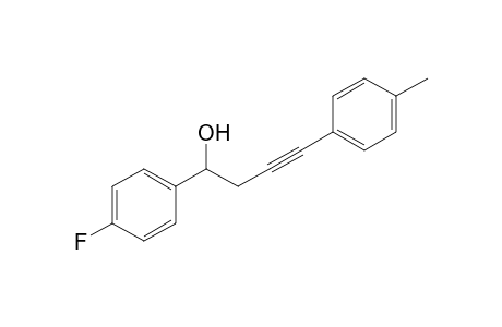4-(4-Methylphenyl)-1-(4-fluorophenyl)but-3-yn-1-ol
