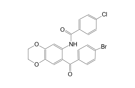 benzamide, N-[7-(4-bromobenzoyl)-2,3-dihydro-1,4-benzodioxin-6-yl]-4-chloro-