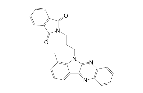 2-[3-(7-methyl-6H-indolo[2,3-b]quinoxalin-6-yl)propyl]-1H-isoindole-1,3(2H)-dione