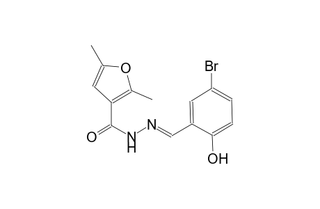 N'-[(E)-(5-bromo-2-hydroxyphenyl)methylidene]-2,5-dimethyl-3-furohydrazide