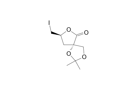 5-iodo-2,2'-o-isopropylidene-.alpha.-d-isosaccharino-1,4-lactone