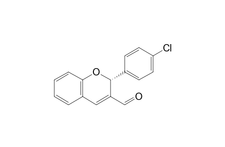 (R)-2-(p-Chlorophenyl)-2H-chromene-3-carbaldehyde