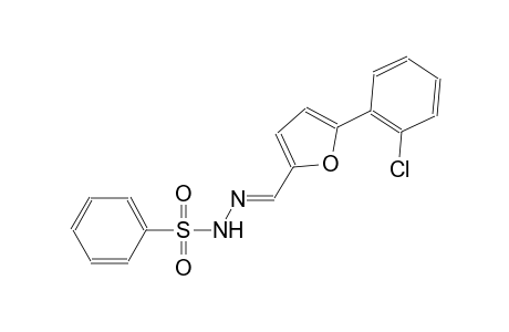 N'-{(E)-[5-(2-chlorophenyl)-2-furyl]methylidene}benzenesulfonohydrazide