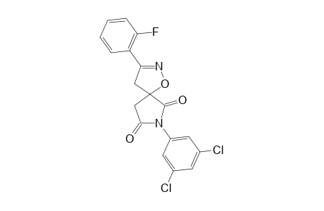 3-(2-FLUOROPHENYL)-7-(3,5-DICHLOROPHENYL)-6,8-DIOXO-1-OXA-2,7-DIAZASPIRO-[4,4]-NON-2-ENE