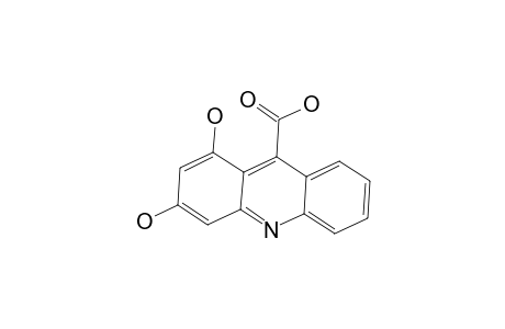 1,3-Dihydroxy-9-acridinecarboxylic acid