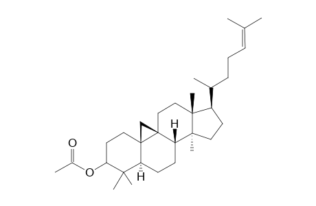 3-Acetoxy-17-[1',5'-dimethylhex-4'-en-1'-yl)-9.beta.,19-cyclolanostane-Derivative