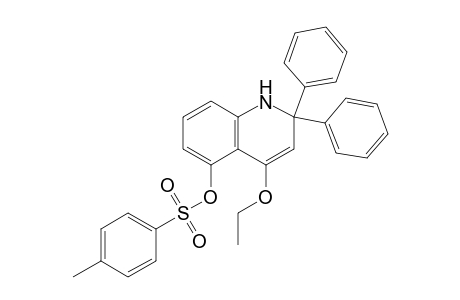 4-Ethoxy-1,2-dihydro-2,2-diphenyl-5-[(p-tolylsulfonyl)oxy]quinoline