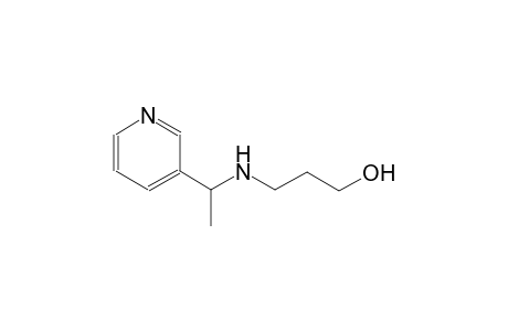 3-{[1-(3-pyridinyl)ethyl]amino}-1-propanol