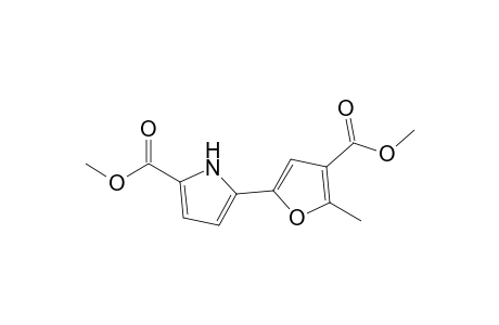 5-(4-carbomethoxy-5-methyl-2-furyl)-1H-pyrrole-2-carboxylic acid methyl ester