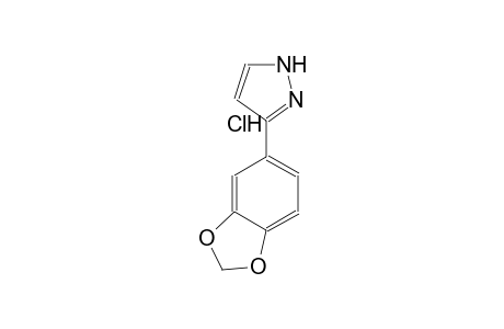 1H-pyrazole, 3-(1,3-benzodioxol-5-yl)-, monohydrochloride