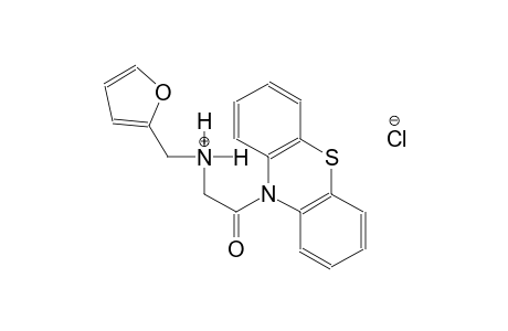 N-(2-furylmethyl)-2-oxo-2-(10H-phenothiazin-10-yl)ethanaminium chloride