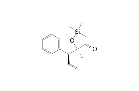 Benzenepropanal, .beta.-ethenyl-.alpha.-methyl-.alpha.-[(trimethylsilyl)oxy]-, (R*,S*)-