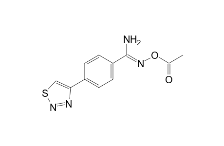 O-acetyl-p-(1,2,3-thiadiazol-4-yl)benzamidoxime