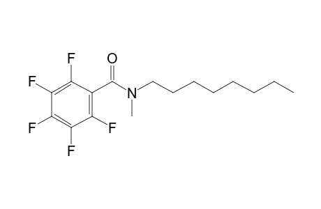 Benzamide, pentafluoro-N-methyl-N-octyl-