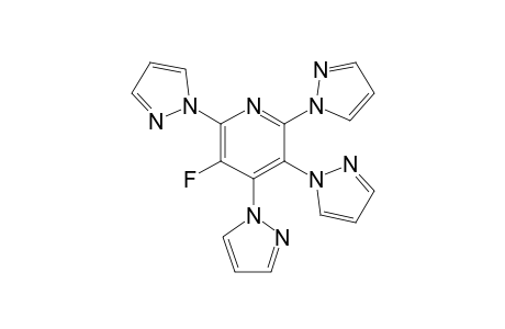 2,3,4,6-Tetrakis(pyrazol-1'-yl)-5-fluoropyridine