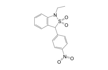 1-Ethyl-3-(4'-nitrophenyl)-2,1-benzisothiazoline - 2,2-dioxide