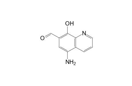 7-Quinolinecarboxaldehyde, 5-amino-8-hydroxy-