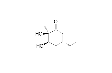 (2R,3R,5R)-2,3-Dihydroxy-2-methyl-5-(methylethyl)-1-cyclohexanone