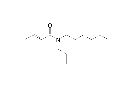 but-2-Enoylamide, 3-methyl-N-propyl-N-hexyl-