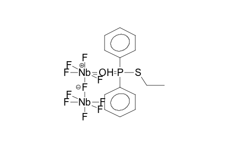 DINIOBIUM DECAFLUORIDE (S-ETHYL DIPHENYLTHIOPHOSPHINATE)