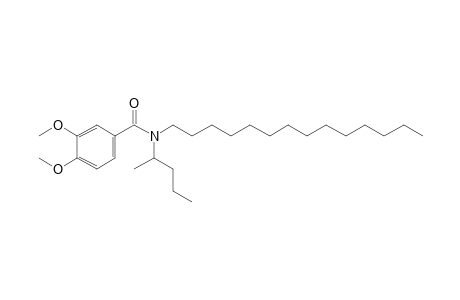 Benzamide, 3,4-dimethoxy-N-(2-pentyl)-N-tetradecyl-