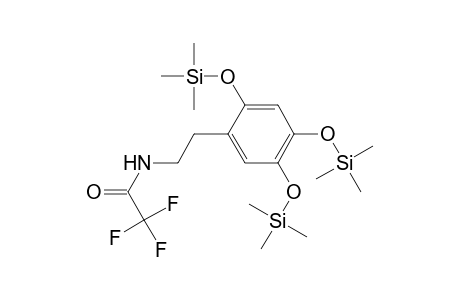 Acetamide, 2,2,2-trifluoro-N-[2-[2,4,5-tris[(trimethylsilyl)oxy]phenyl]ethyl]-