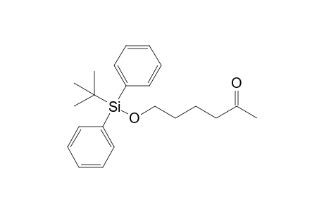 6-[tert-butyl(diphenyl)silyl]oxyhexan-2-one