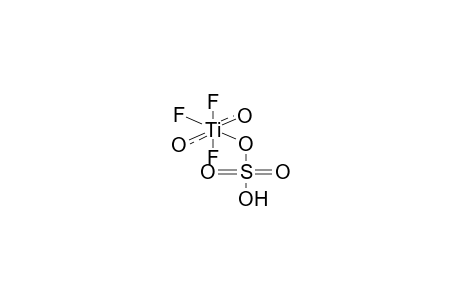 TRIFLUOROTITANIUM-SULPHURIC ACID DIAQUA COMPLEX