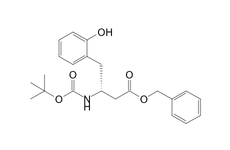 4-(2'-Hydroxyphenyl)-3R-[(t-butoxycarbonyl)amino]-butanoic acid - Benzyl ester