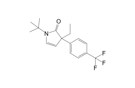 2,3-Dihydro-1-(1,1-dimethylethyl)-3-ethyl-3-(4-trifluoromethylphenyl)pyrrol-2-one