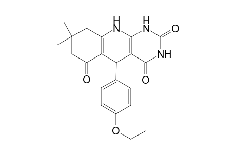 Pyrimido[4,5-b]quinoline-2,4,6(1H,3H,7H)-trione, 5-(4-ethoxyphenyl)-5,8,9,10-tetrahydro-8,8-dimethyl-