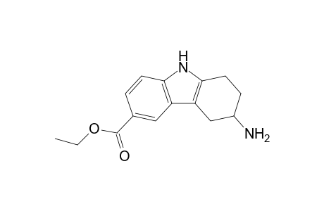 6-Amino-6,7,8,9-tetrahydro-5H-carbazole-3-carboxylic acid ethyl ester