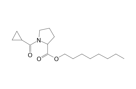 L-Proline, N-(cyclopropylcarbonyl)-, octyl ester