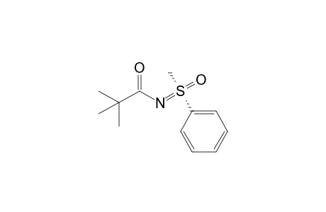 (S)-N-Pivaloyl-S-methyl-S-phenylsulfoximine