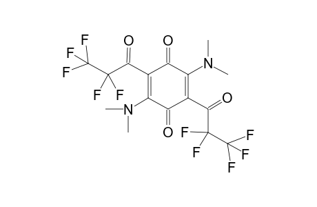 2,5-Bis(dimethylamino)-3,6-bis(perfluoropropionyl)-1,4-benzoquinone