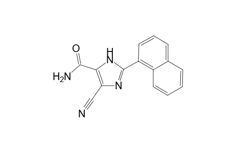 4-Cyano-2-(1-naphthyl)-1H-imidazole-5-carboxamide