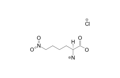 (S)-6-NITRONORLEUCINE-HYDROCHLORIDE