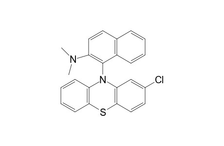 1-(2-Chloro-10H-phenothiazin-10-yl)-N,N-dimethylnaphthalen-2-amine