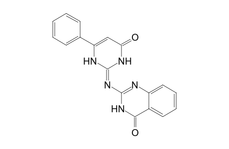 2-{[(2Z)-4-Oxo-6-phenyl-3,4-dihydropyrimidin-2(1H)-ylidene]amino}quinazolin-4(3H)-one