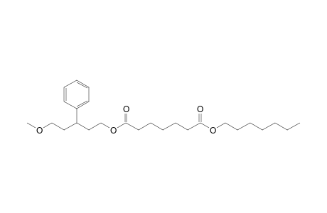 Pimelic acid, 5-methoxy-3-phenylpentyl heptyl ester