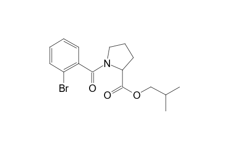 L-Proline, N-(2-bromobenzoyl)-, isobutyl ester